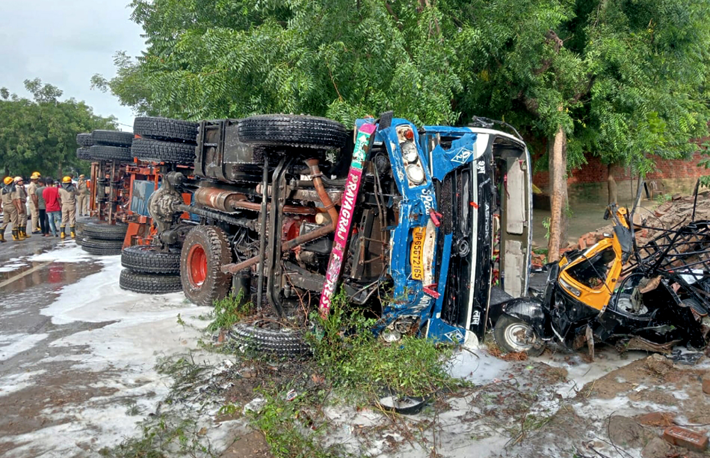 2 killed, 6 injured in car-truck collision in Assam’s Dibrugarh