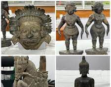 Customs Dept hands over seized antiques to Archaeological Survey of India