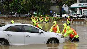 Beijing issues rainfall alert as Typhoon Doksuri brings heavy rain