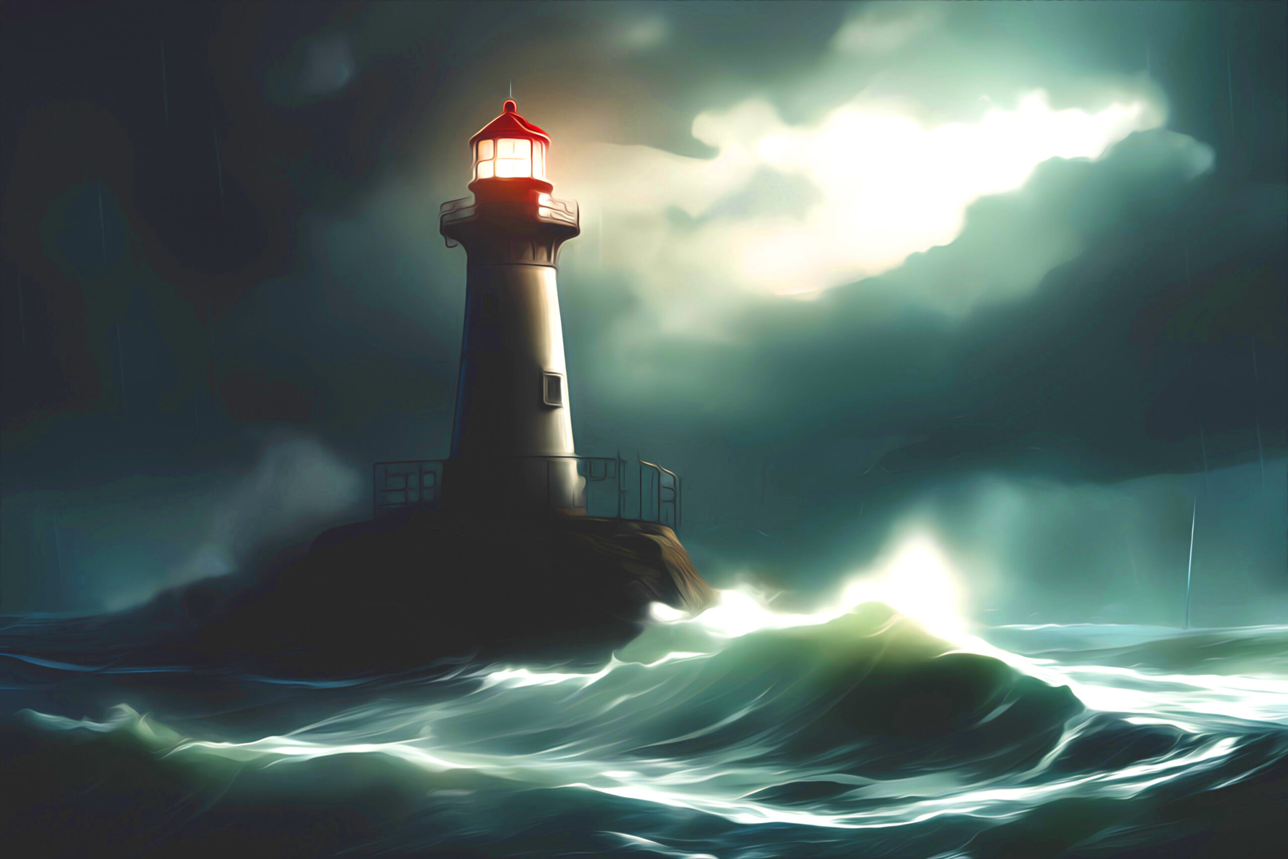 Being a lighthouse