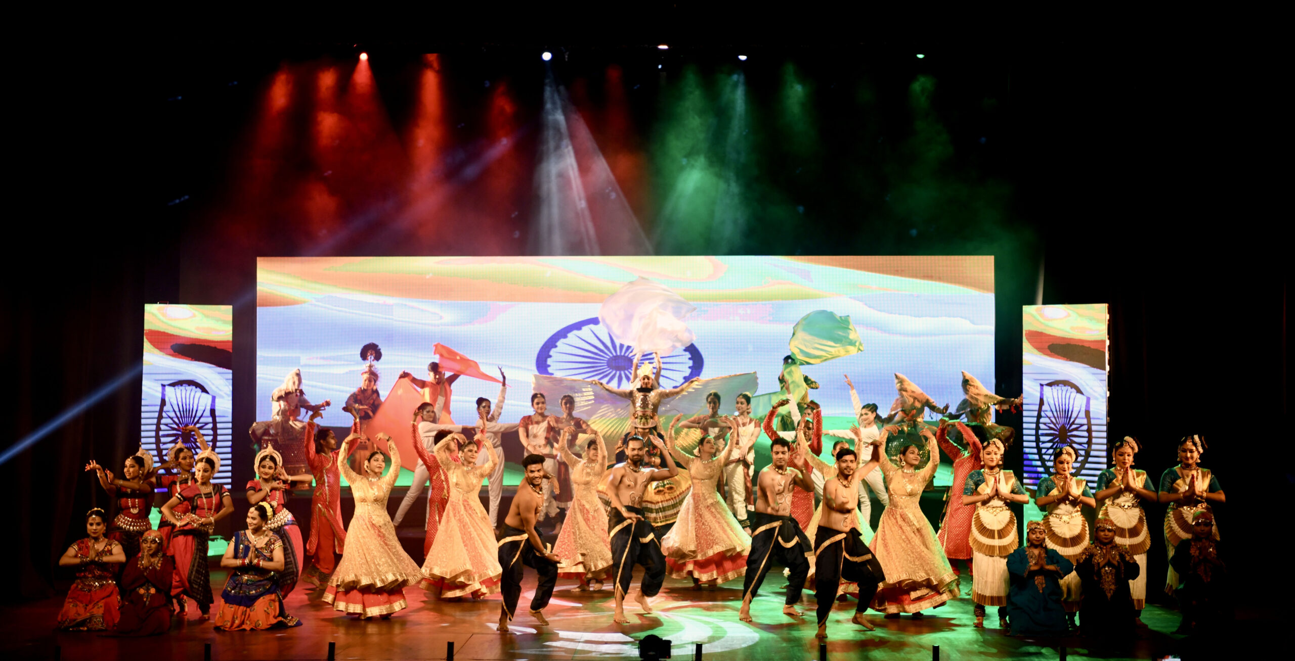 Artists perform during Swadhinta-Festival of Freedom (Dance Ballet)