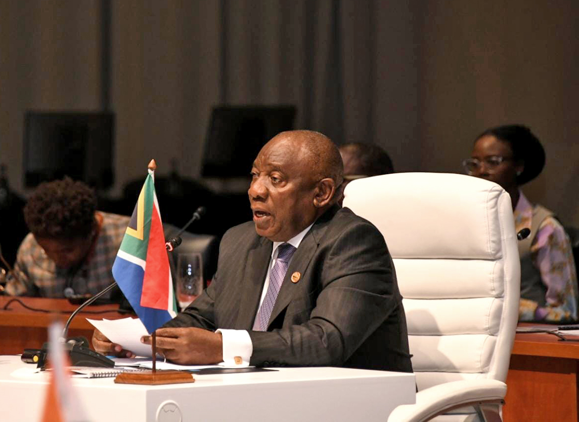G20 Summit : South African President Cyril Ramaphosa arrives in New Delhi