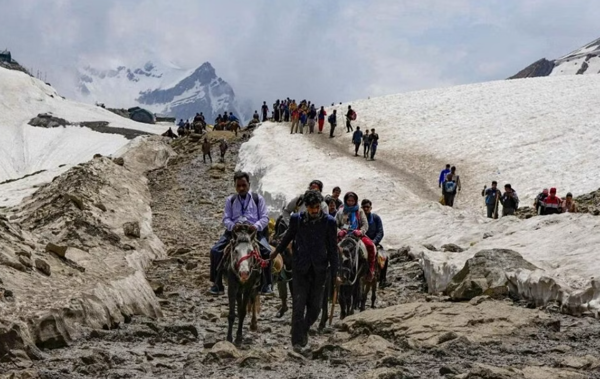 Amarnath Yatra paused from August 23 for track restoration