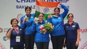 Indian Women shooters win Gold in 50m event