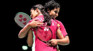 Treesa and Gayatri secure spots in pre-quarters