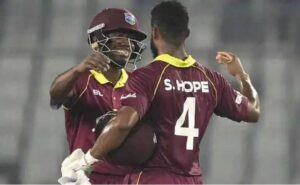 West Indies squad for T20I series against India