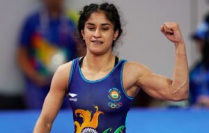 Vinesh Phogat press conference at Rajghat hindered by section 144