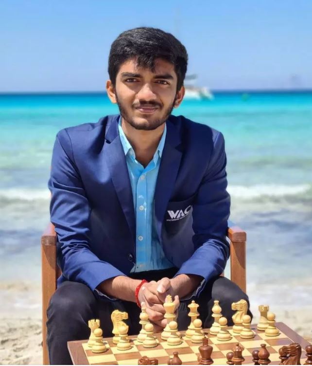 Testbook.com - D Gukesh overtakes V. Anand as India's top-ranked