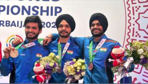 Indian Air pistol teams win gold and bronze