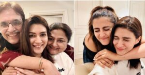 A Peek Into Kriti Sanon’s Celebration After Winning Best Actress Honor For Mimi