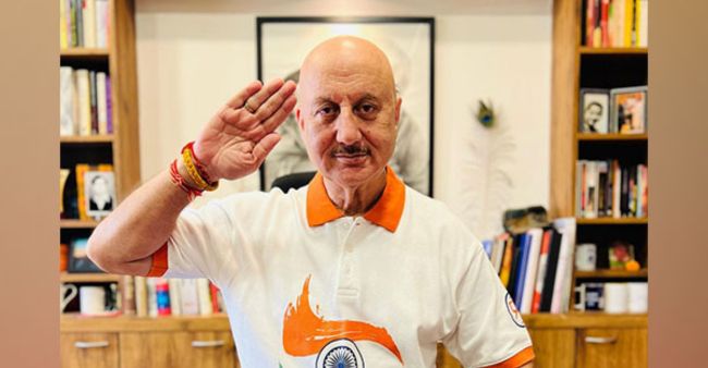 Anupam Kher Posted On Independence Day