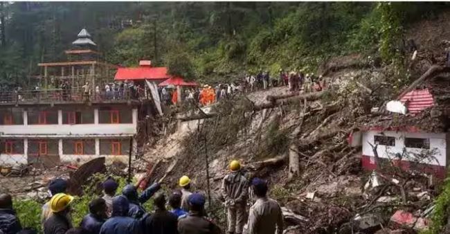 Rescue operation underway after landslide strikes Shimla’s Summer Hill area