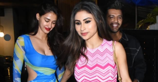Disha Patani, Mouni Roy Channel Their Inner Barbie For A Night Out 