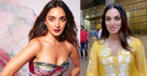 Kiara Advani Nails Airport Fashion In Yellow Ethnic Attire; Video Inside