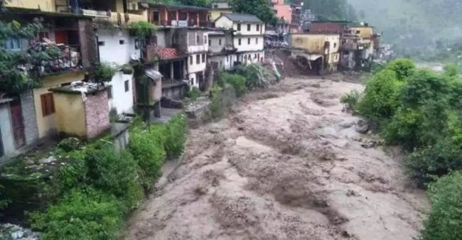 River Pranmati overflows in Chamoli; waterlogging in Dehradun’s Kaluwala
