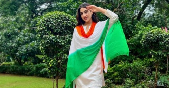 Independence Day 2023: Sara Ali Khan Celebrates In Beautiful Tricolour Outfit