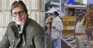 Ahead Of Abhishek Bachchan’s Ghoomer Release, Amitabh Bachchan Offers Prayers At Siddhivinayak