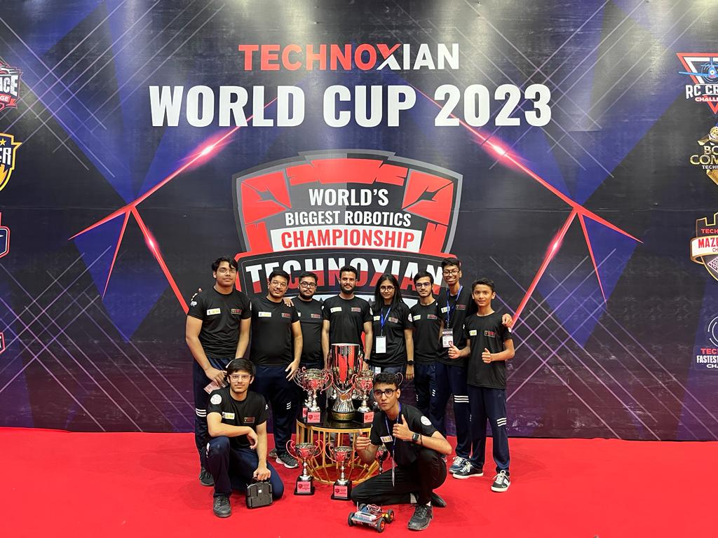 Manav Rachna International School, Charmwood Students Ace the Technoxian 7.0 World Robotics Championship