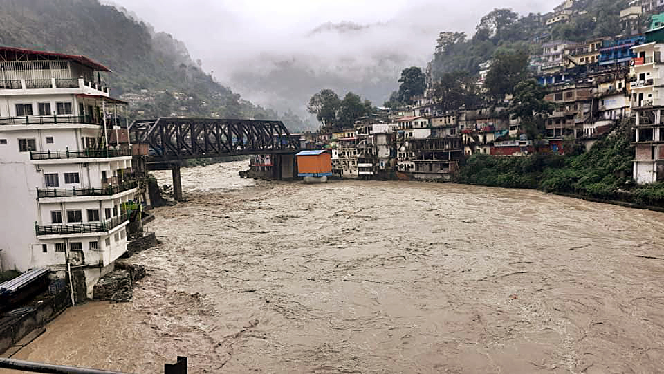 Uttarakhand: Pindar, Pranmati rivers in spate, houses and agricultural lands in Chamoli impacted