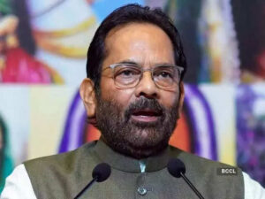 Naqvi criticises opposition alliance, upholds Modi’s leadership