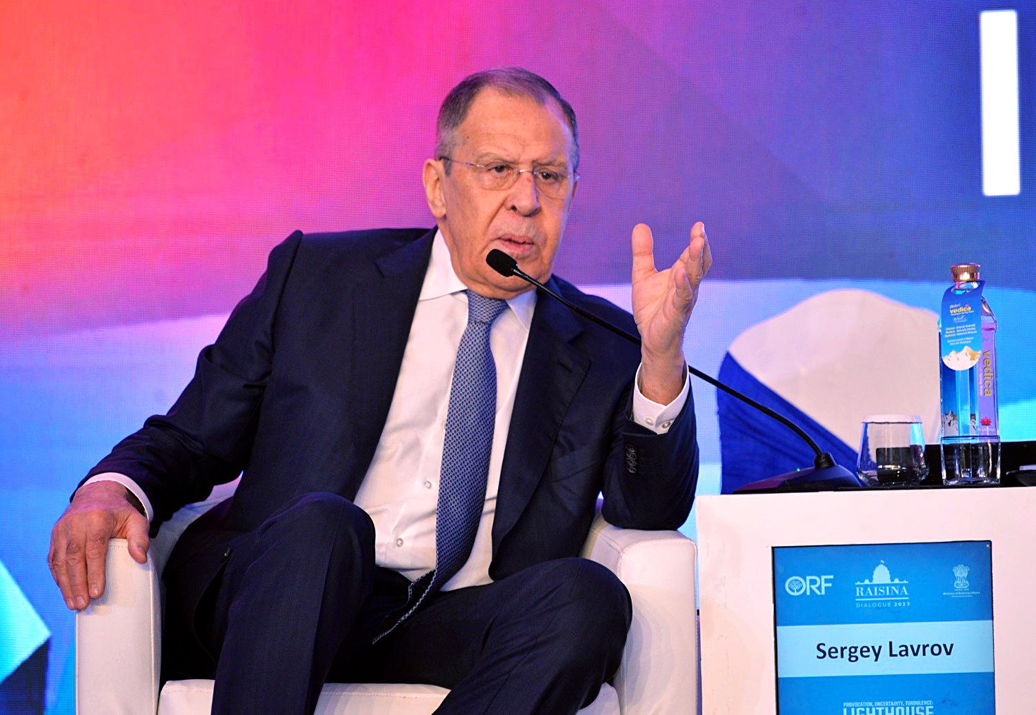 Russian Foreign Minister arrives at BRICS Summit in South Africa