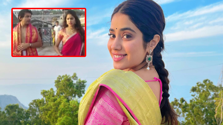 Janhvi Kapoor seeks blessings at Tirupati Temple