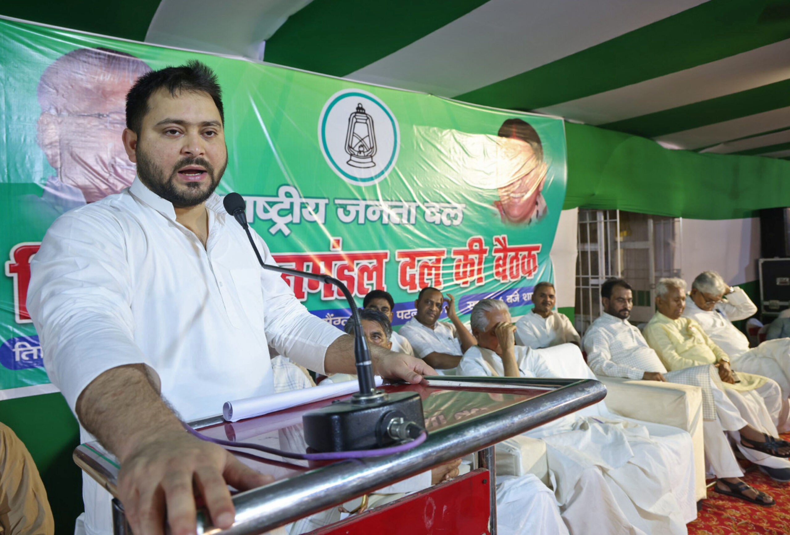 Tejashwi Yadav ahead of Mumbai meeting : ‘INDIA’ bloc came together to fight “communal forces”