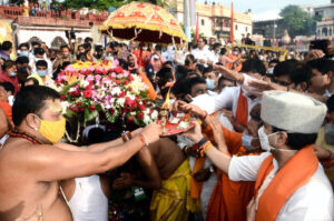 Madhya Pradesh: First ‘Rakhi’ tied to Lord Mahakal in Ujjain