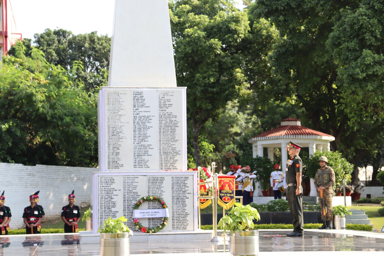 197th Gunner’s Day Celebrated at Chandimandir Military Station ...