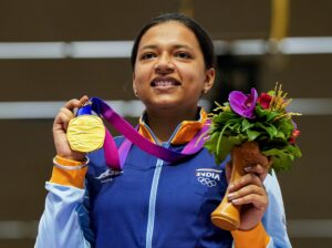 Sift Kaur Samra shines with gold at Asian Games