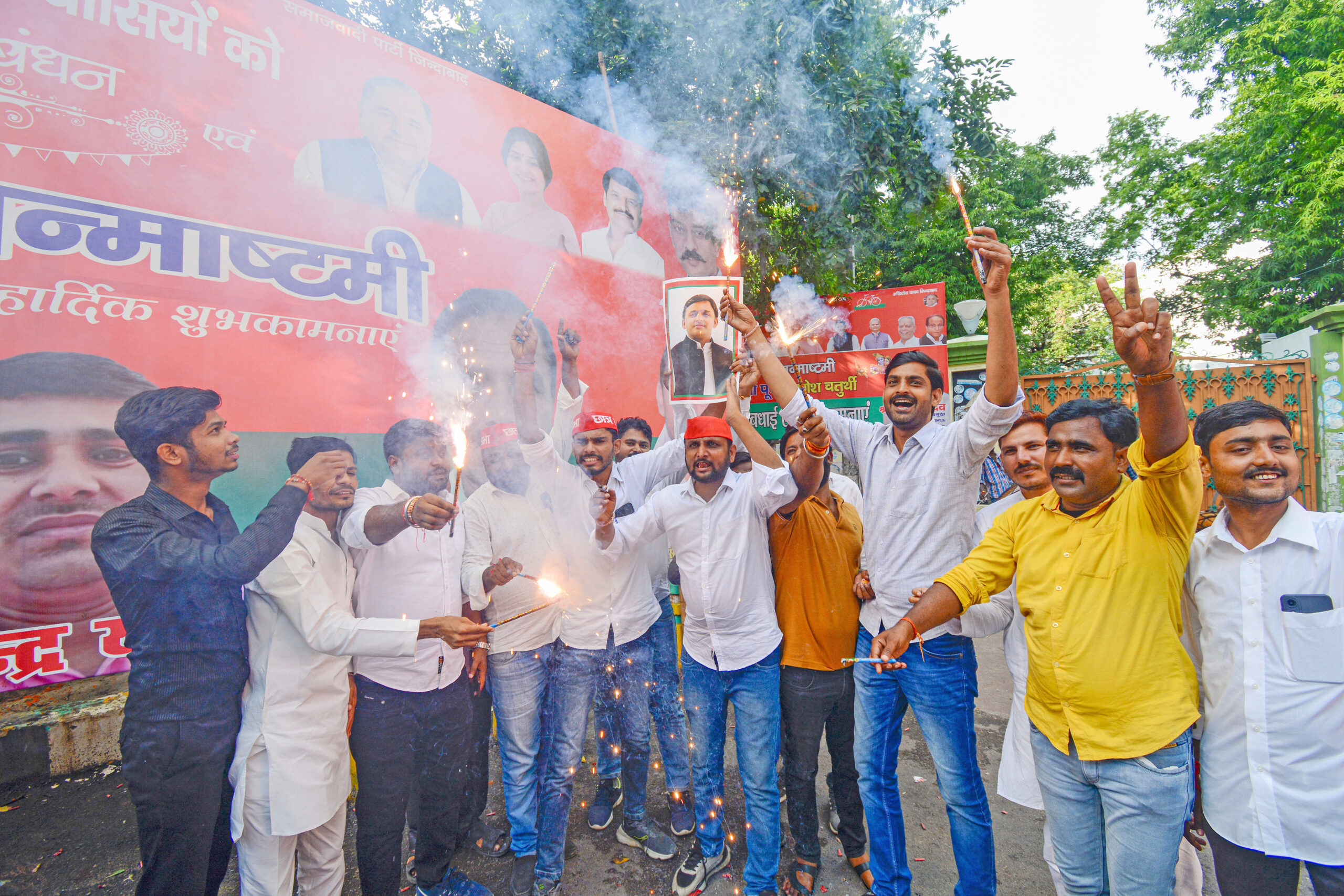 Samajwadi Party claims resounding victory in Ghosi by-election