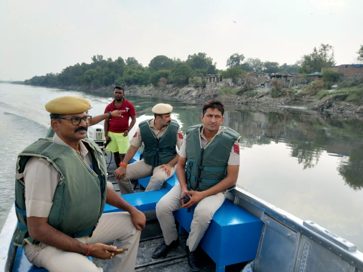 G20 Summit: Delhi Police, BSF patrol Yamuna River on boat as tightens security 