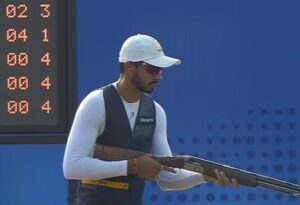 Indian shooter Naruka wins silver in skeet