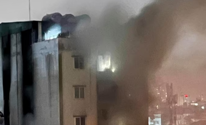 Huge Blaze At Hanoi Apartment Building Kills Many - The Daily Guardian