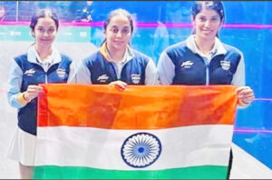 Indian women’s squash team wins bronze at Asian Games