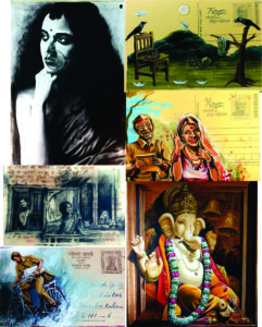 ‘Utsav -3’ attempts to revive the legacy of hand-painted postcards”