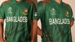 Bangladesh unveils new jersey for upcoming Cricket World Cup