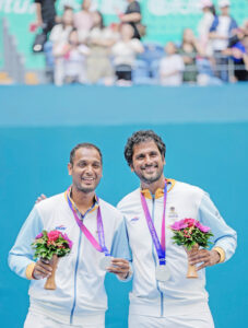 Silver medal for Ramkumar-Myneni pair in men’s doubles