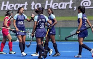 Sangita’s hat-trick secures 13-0 victory against Singapore in women’s hockey