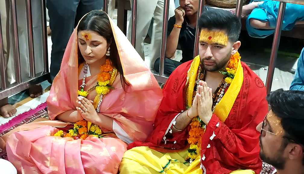 Parineeti Chopra-Raghav Chadha Wedding Updates:Priyanka Chopra skips the mehendi ceremony, couple to tie the knot near Lake Pichola