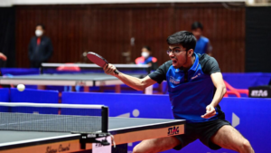 Manav surprises all: Beats World no. 33 at Asian TT championships