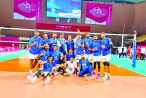 Indian team cruises past Chinese Taipei in straight sets