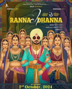 Diljit Dosanjh reunites with Sonam Bajwa and Shehnaaz Gill for ‘Ranna Ch Dhanna’