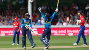 Sri Lanka women secure maiden T20I victory over England