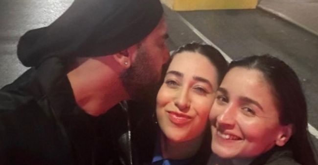 Ranbir Kapoor Showers Love On Karisma Kapoor In Pic From New York Vacay