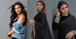 Parineeti Chopra’s Black Saree Exudes Grace Of A Very Different Kind