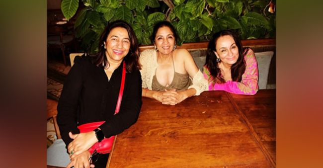 Soni Razdan, Neena Gupta And Anu Ranjan Reunite For A ‘Much Needed Catch Up’
