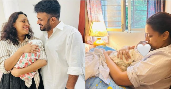 New Mom Swara Bhasker Kisses Her Baby Girl In New Picture - The Daily ...