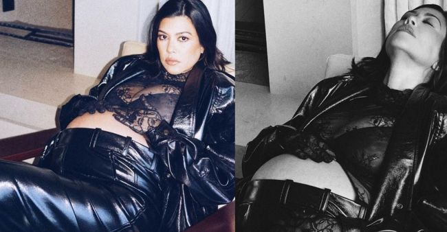 After Emergency Surgery, Kourtney Kardashian Shares Pregnancy Pictures