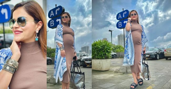 Rubina Dilaik Aces Maternity Fashion In New Pictures 